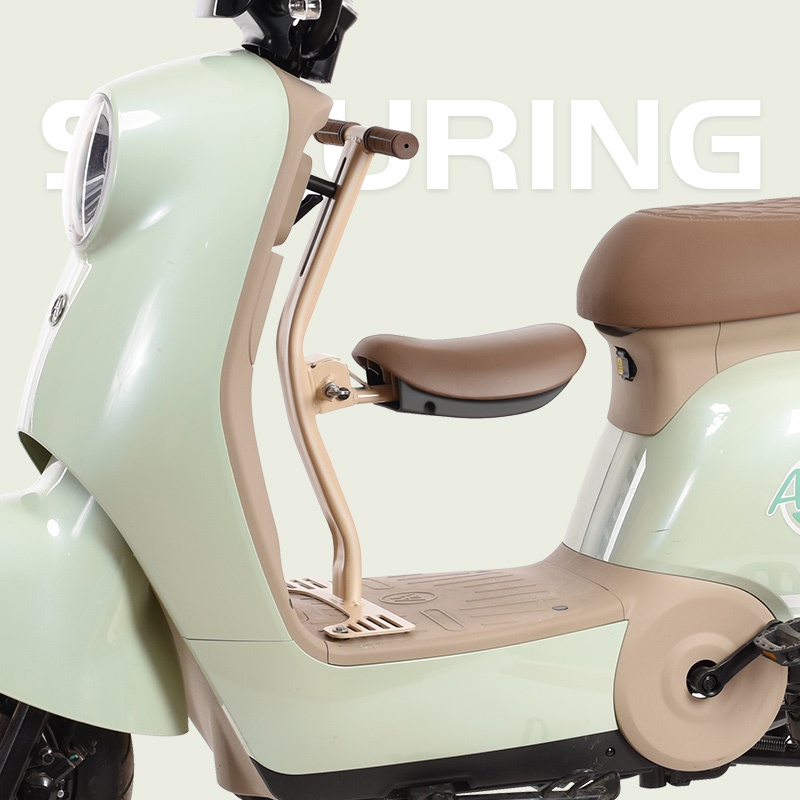 【免運】電動車座椅 電動車兒童座椅前置可摺疊雅迪愛瑪專用踏板車電瓶車寶寶安全坐椅