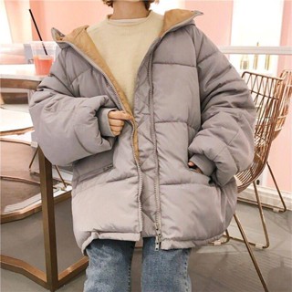 棉服女短款2023新款羽絨棉衣寬鬆ins加厚麵包服學生棉襖外套冬潮