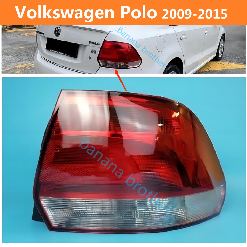 09-15款  大眾 Volkswagen Polo Vento 四门车 尾燈 後尾燈 後大燈 剎車燈 倒車燈