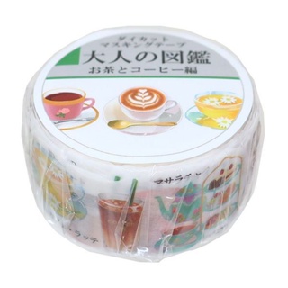 KAMIO JAPAN造型紙膠帶/ 大人的圖鑑/ 茶與咖啡 eslite誠品