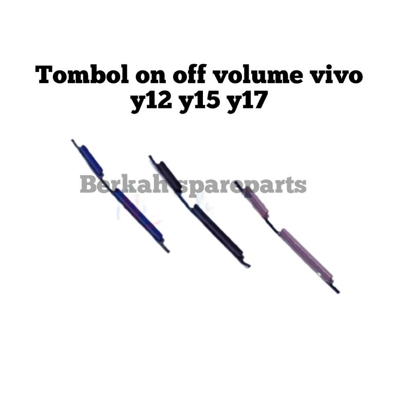 Tombol 外鍵開關音量 VIVO Y12 Y15 Y17 小飾品 VIVO Y12 Y15 Y17
