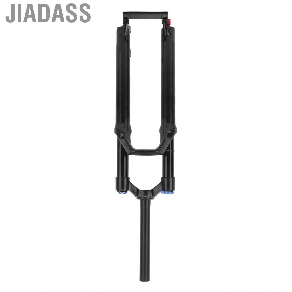Jiadass 登山車前叉 34 毫米鋁合金 27.5 吋直管手動鎖定倒掛懸吊