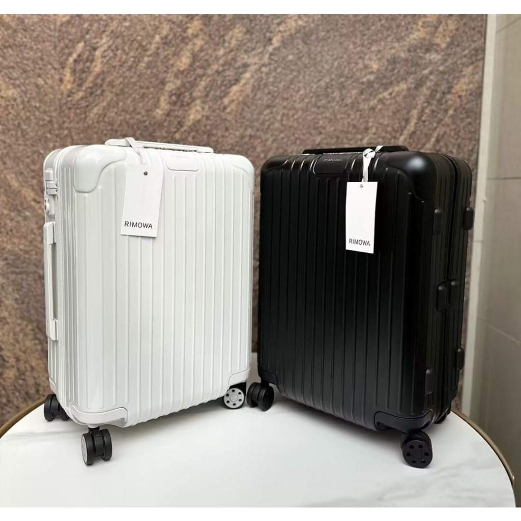 RIMOWA日默瓦同款 Essential Cabin 21吋 白色/黑色 聚碳酸酯 行李箱 登機箱