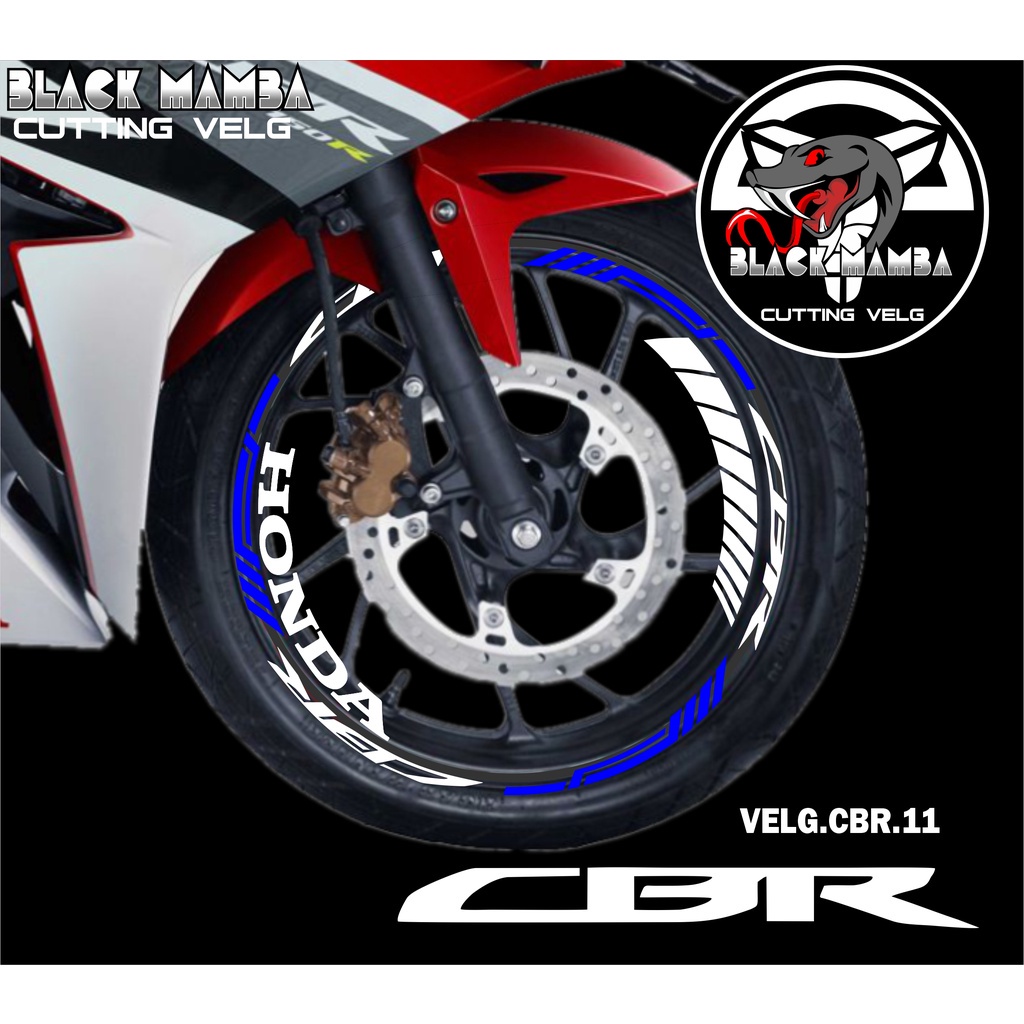 切割貼紙輪輞 CBR 150R STICKER LIS LIST 變體輪胎/VELG HONDA CBR 150 R 1