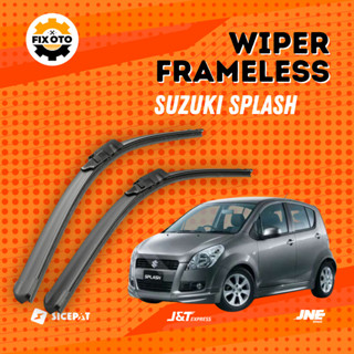 SUZUKI 鈴木飛濺汽車雨刮器模型無框軟膠1套2件左右