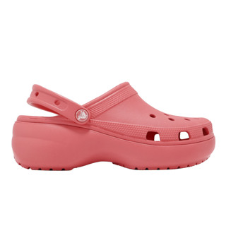 Crocs 卡駱馳 Classic 厚底 女鞋 基本款 粉 橘 胭脂粉 洞洞鞋 涼鞋 [YUBO] 2067506XF