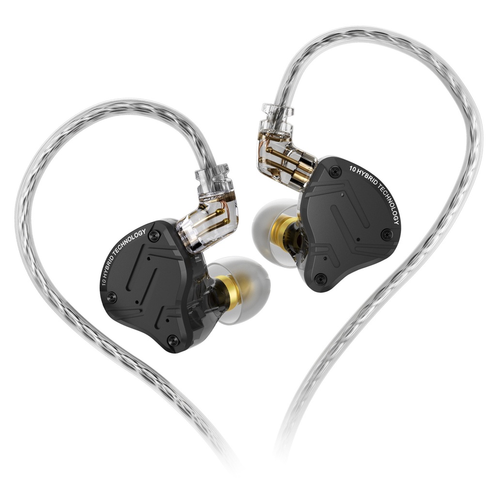 Kz ZS10 Pro X入耳式有線耳機音樂耳機HiFi低音監聽耳塞運動耳機音樂耳機HiFi低音監聽