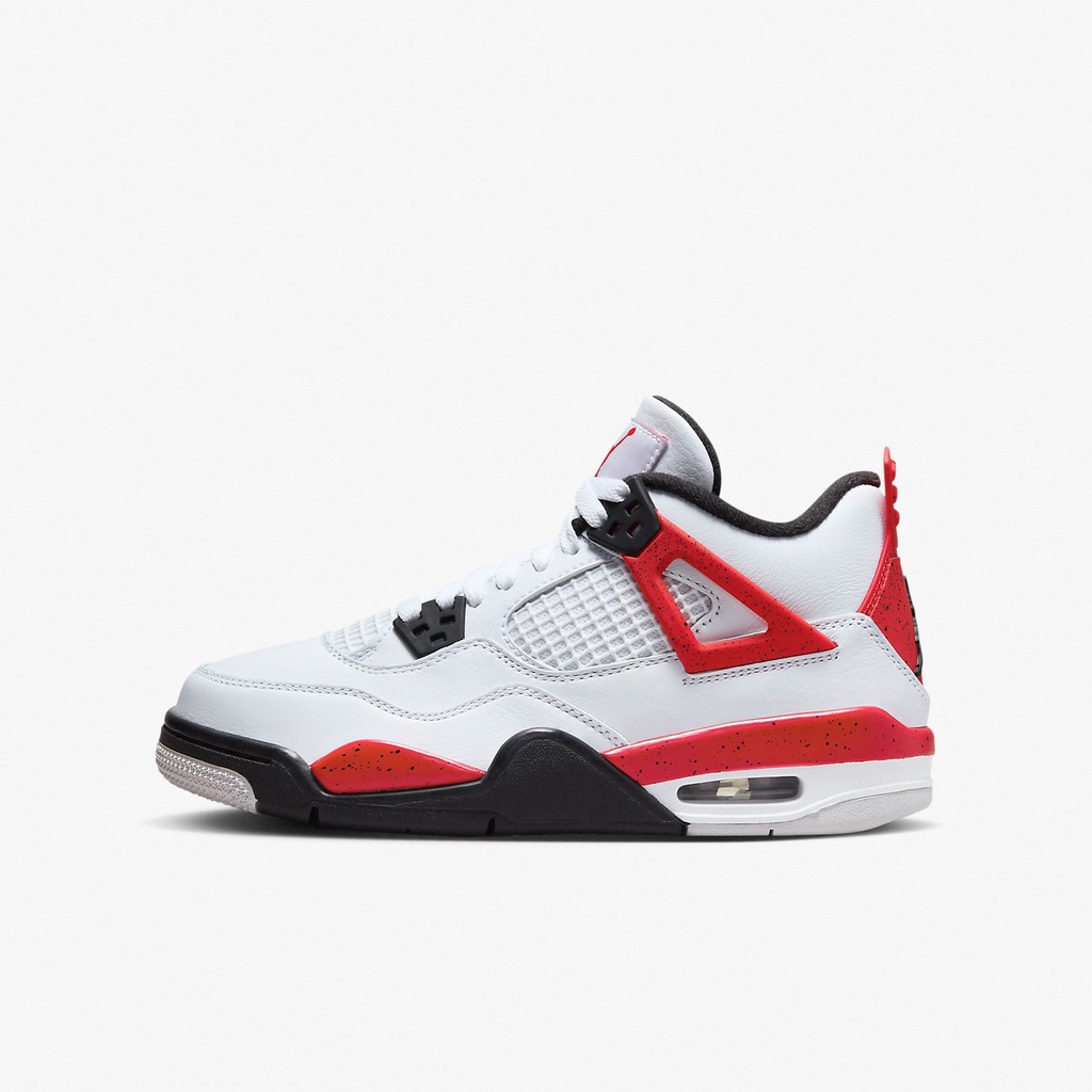 Nike Air Jordan 4 Retro Red Cement 紅水泥 女鞋 大童 ACS 408452-161