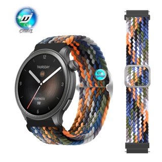 Amazfit Balance 錶帶 尼龍錶帶 編織替換錶帶 華米 Amazfit Balance 錶帶 運動腕帶