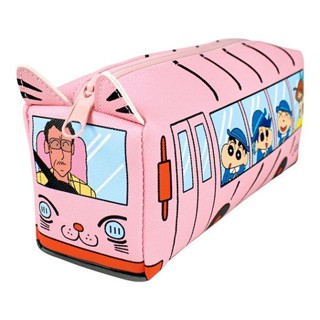 T'S FACTORY造型筆袋/ 蠟筆小新/ 雙葉幼稚園校車 eslite誠品