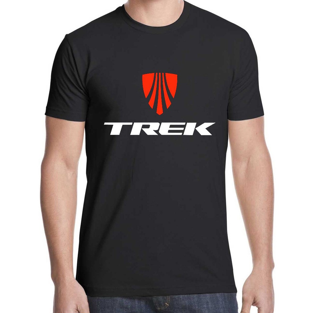 精品新款 Trek 自行車 T 恤 Trek Mtb 自行車 T 恤棉質男式上衣