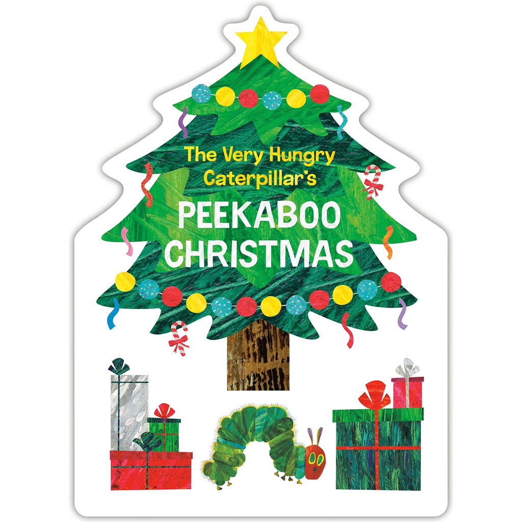 The Very Hungry Caterpillar's Peekaboo Christmas(硬頁書)/Eric Carle【三民網路書店】