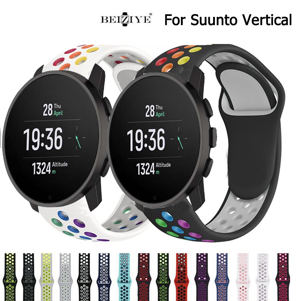 Suunto Vertical 矽膠錶帶 運動款 雙色錶帶suunto vertical