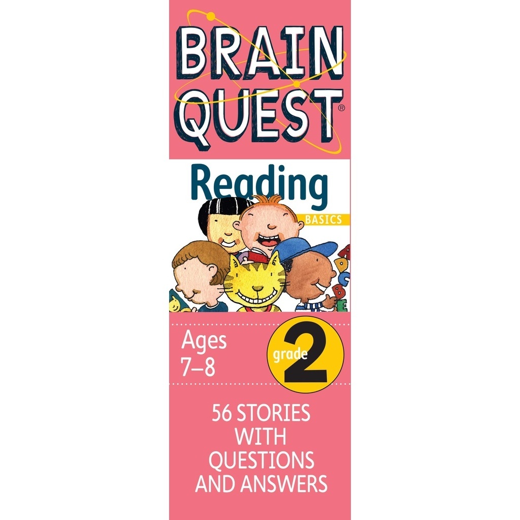 Brain Quest Grade 2 Reading Basics－56 Stories With Questions &amp; Answers, Ages 7-8/Workman Publishing【禮筑外文書店】