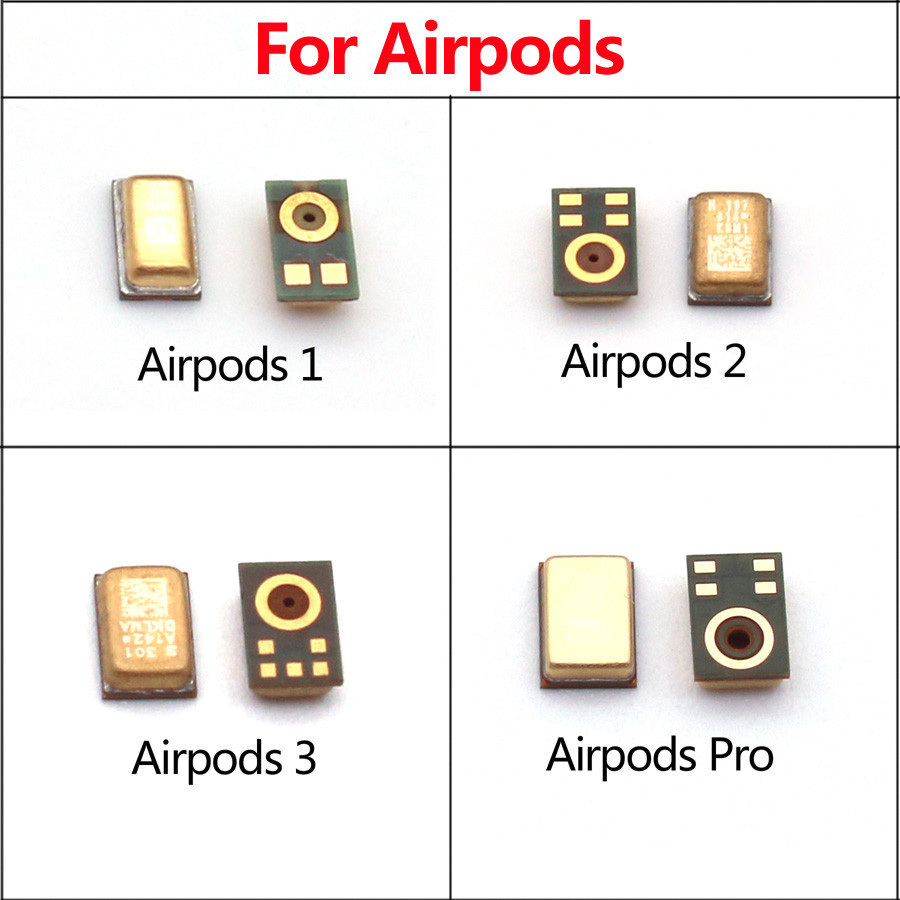 10 件裝內置麥克風接收器揚聲器麥克風藍牙耳機適用於 Apple airpods 1 airpods 2 3 秒 air