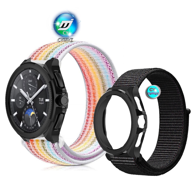 XIAOMI 小米手錶 2 Pro 錶帶 尼龍錶帶 xiaomi 小米 watch 2 Pro 錶帶 保護殼 保護套