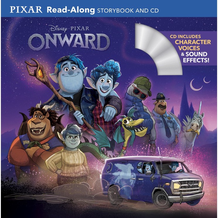 Onward Read-Along Storybook and CD/Disney Book Group【禮筑外文書店】