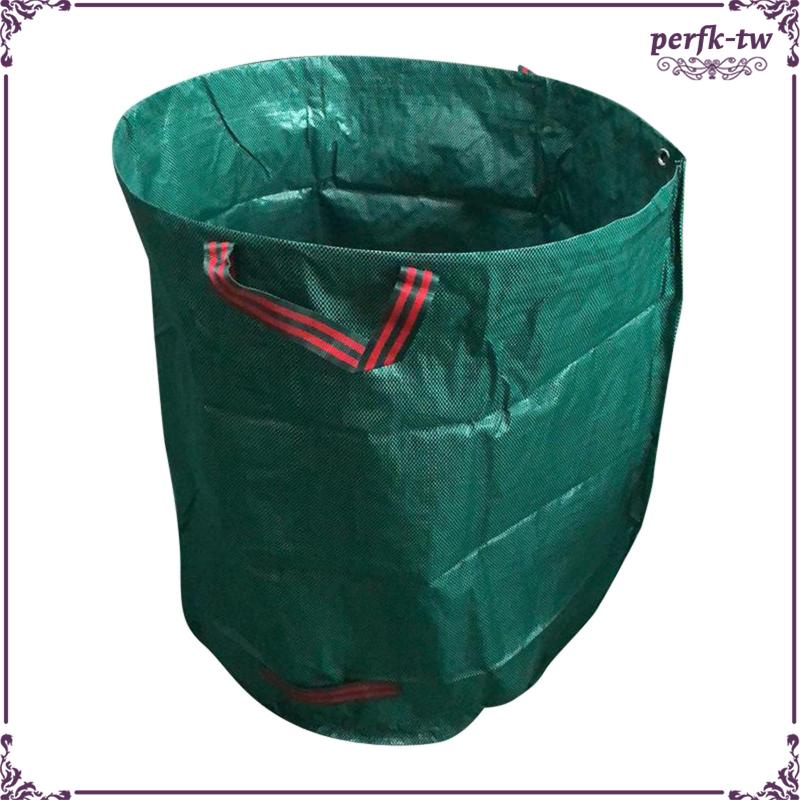 [PerfkTW] 大型花園垃圾袋可重複使用的庭院樹葉垃圾收集收納袋