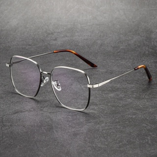 復古潮大方框眼鏡鈦合金鏡框防藍光眼鏡眼鏡1821