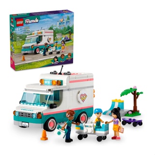 <屏東自遊玩> 樂高 LEGO 42613 Friends 女孩系列 心湖城醫院救護車