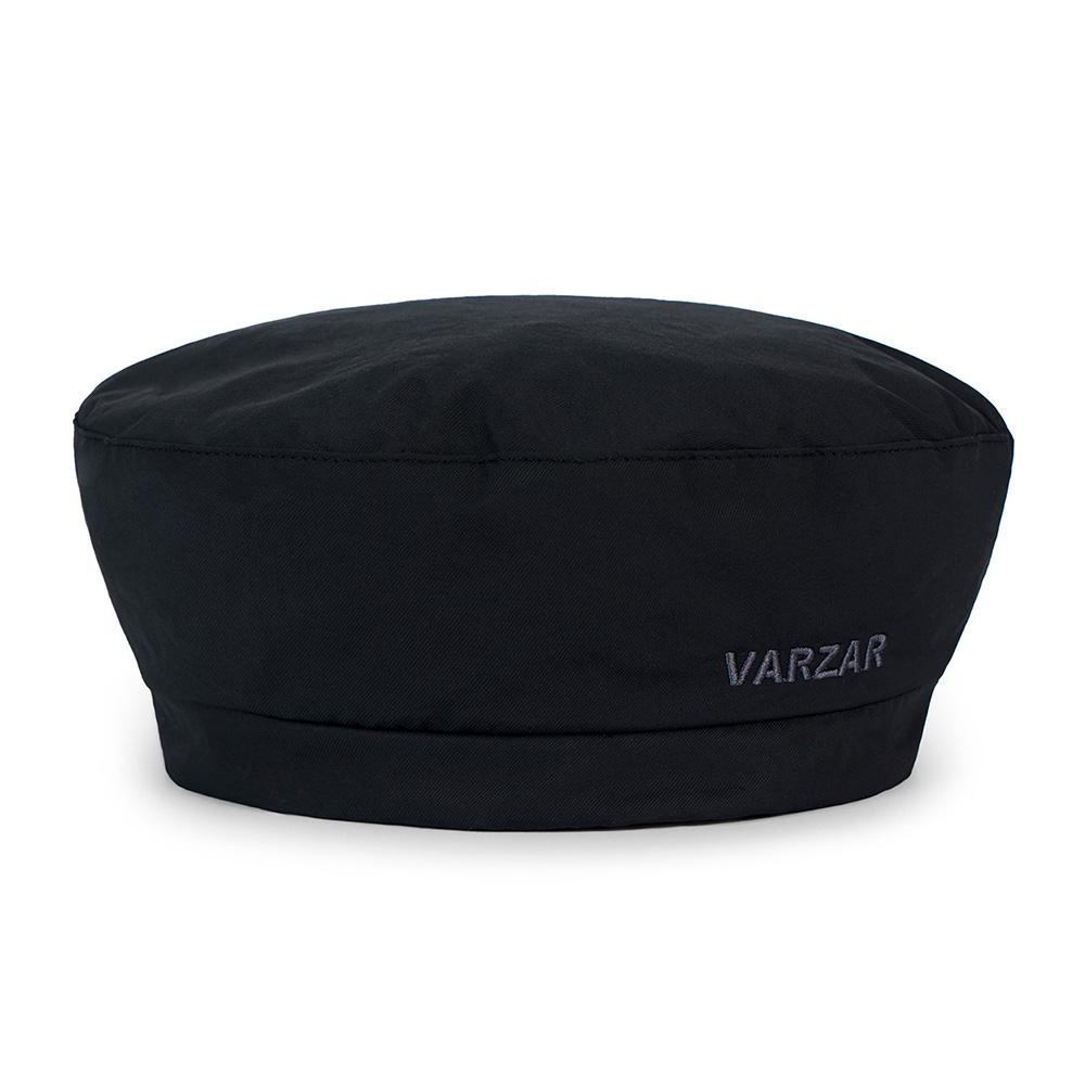 [VARZAR] 標誌繩貝雷帽 黑色_varzar996