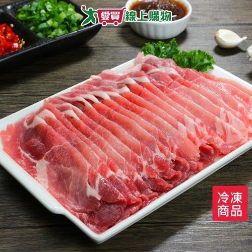 台灣黑豬梅花肉片/盒(500g±5%/盒)【愛買冷凍】