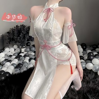 【甜甜愛】 中華娘情趣套裝 透視高階性感魅惑 有韻味情趣內衣