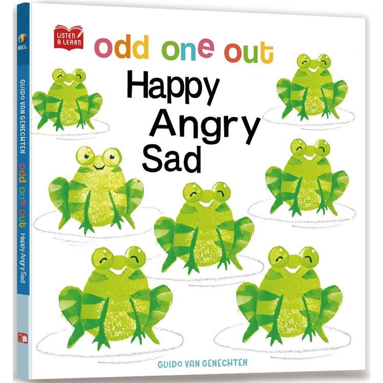 Odd One Out. Happy Angry Sad（附美籍教師朗讀音檔）【Listen & Learn 【金石堂】
