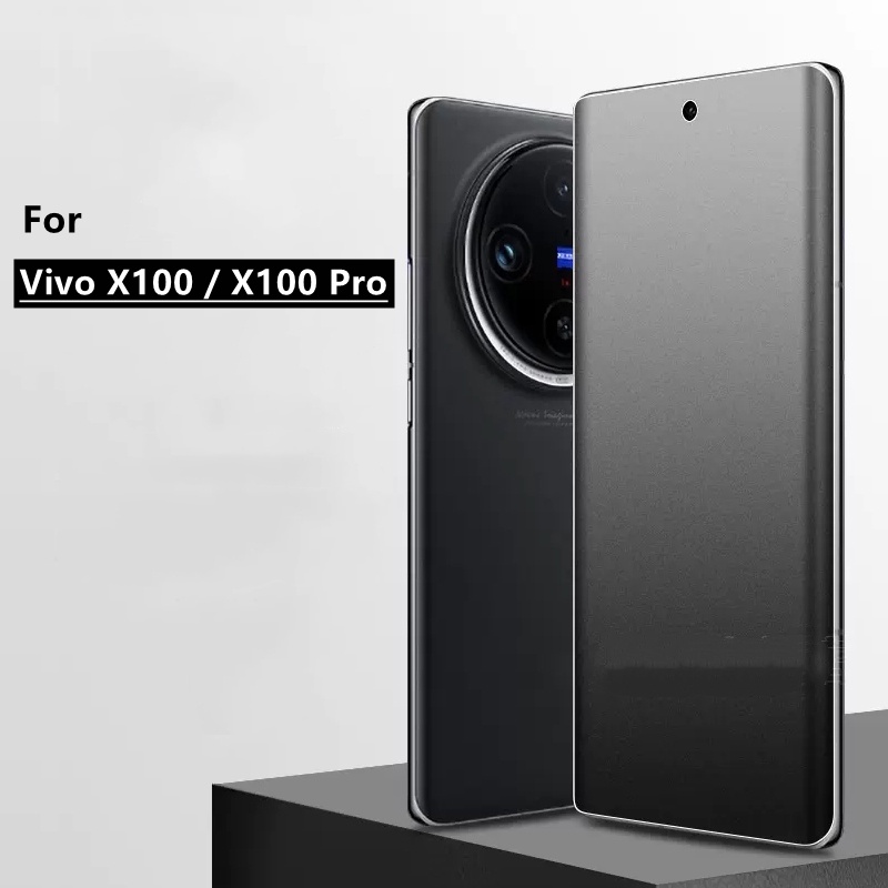 【適用於】Vivo X100 Pro霧面磨砂滿版保護貼霧面軟性水凝膜 Vivo X100 Pro手機貼膜