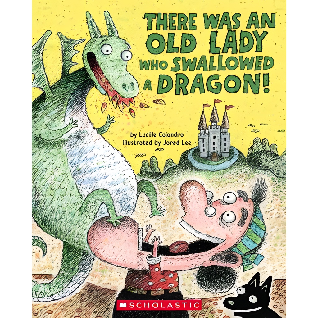 There Was an Old Lady Who Swallowed a Dragon!/Lucille Colandro【三民網路書店】