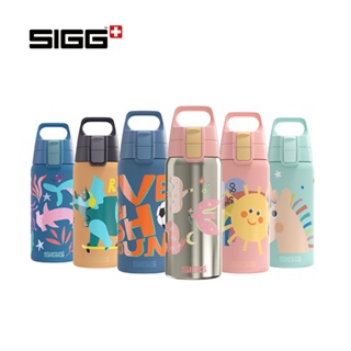 瑞士百年 SIGG Shield 超輕量彈蓋保溫瓶 500ml 圖案多款可選