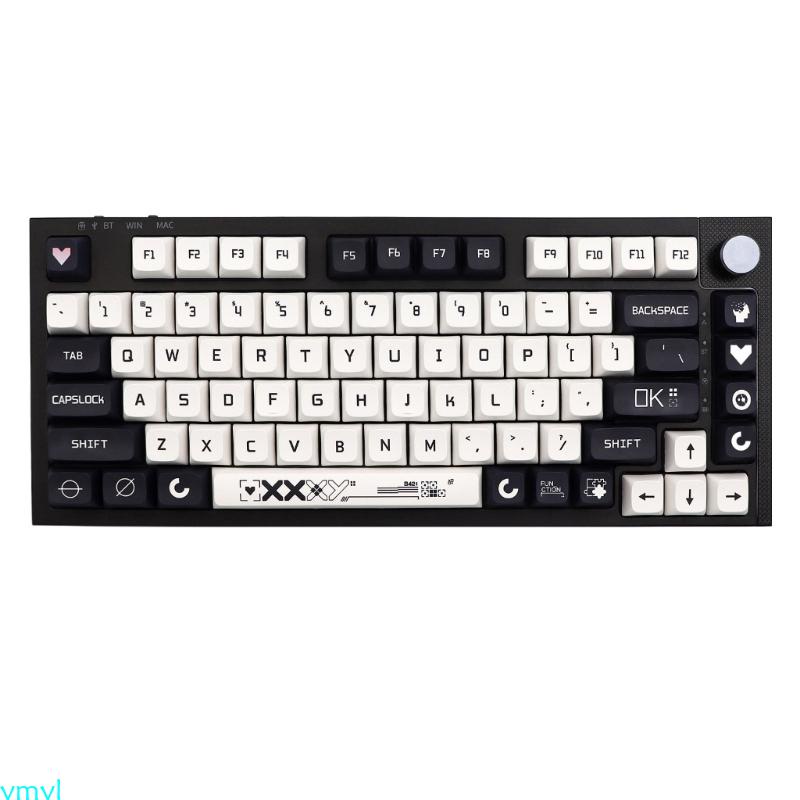 Ymyl 128 件 XDA CSgo 鍵帽熱昇華工藝適用於大多數機械鍵盤英語日語韓語俄語