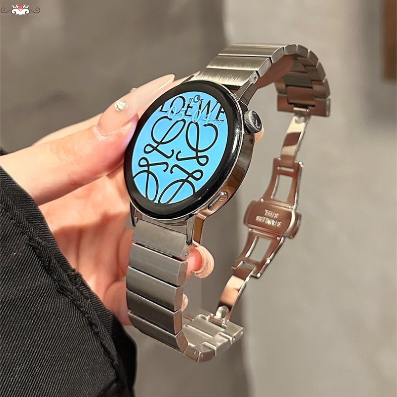 不鏽鋼折疊扣手錶帶 小米 watch s1/s2 22MM錶帶 小米s1 active 錶帶 高級手錶帶