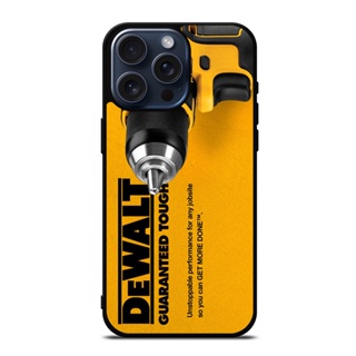 新品DEWALT 保證 TOUGH LOGO 時尚新款精緻手機殼保護套適用於 IPhone 15 Pro Max