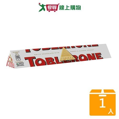 瑞士三角白巧克力-蜂蜜杏仁100g【愛買】