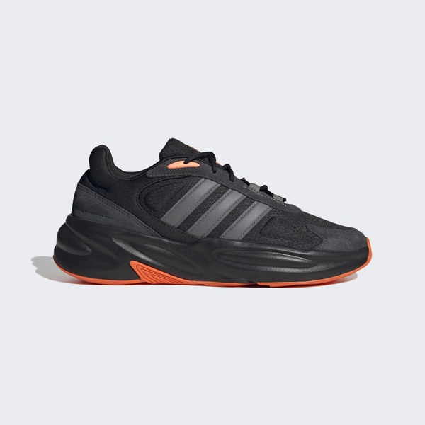 Adidas Ozelle GX6768 男 慢跑鞋 運動 休閒 復古 基本款 舒適 緩震 愛迪達 黑灰橘