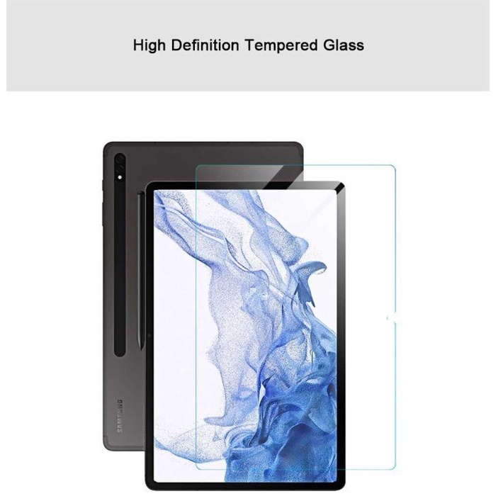 SAMSUNG 鋼化玻璃三星 Galaxy Tab S8 X700 X706 2022 防刮花