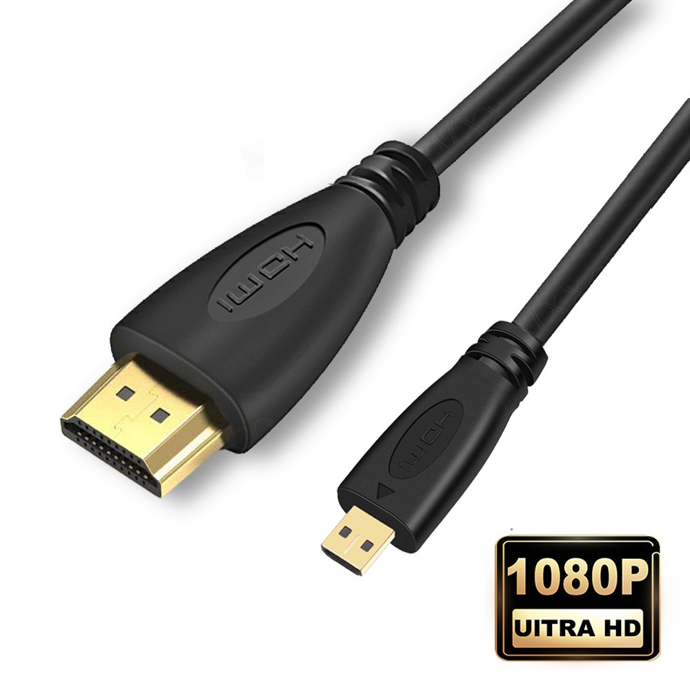 1m 1.5m 2m 3m V1.4 公對公 HDMI 到微型 HDMI 電纜 1080p 1440p 用於 HDTV