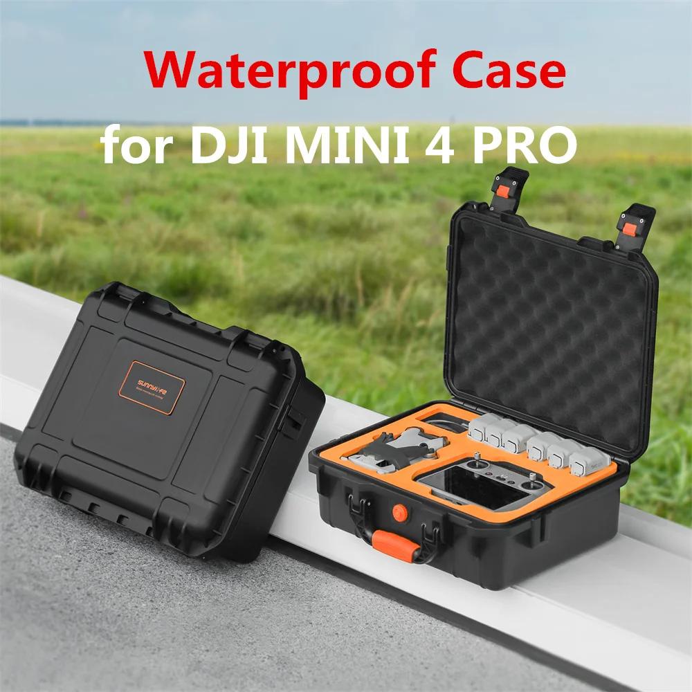 Dji MINI 4 PRO 便攜包 MINI 4 PRO 無人機配件硬質防水盒手提箱