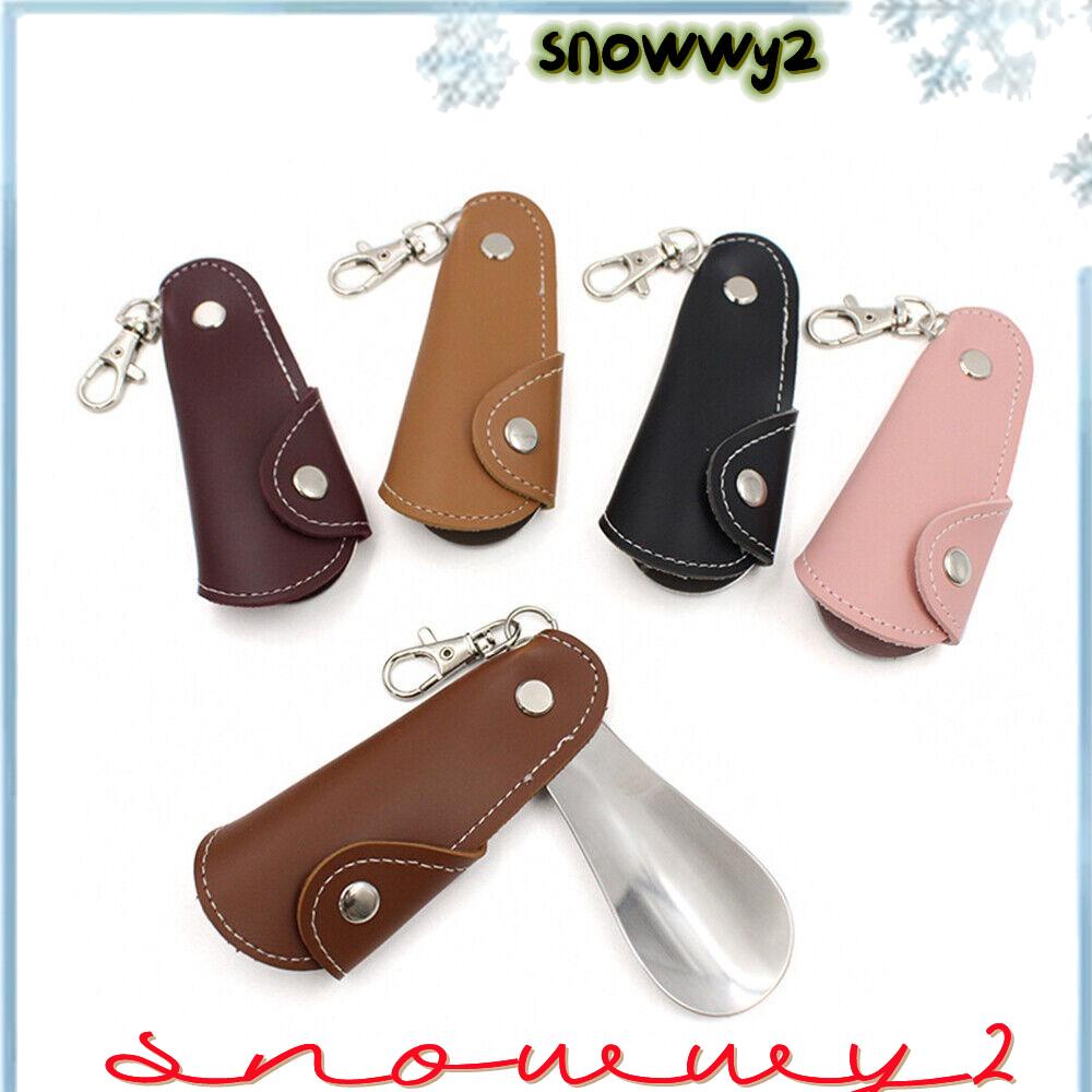 Snowwy2 鞋拔鑰匙扣,黑色易攜帶鑰匙圈