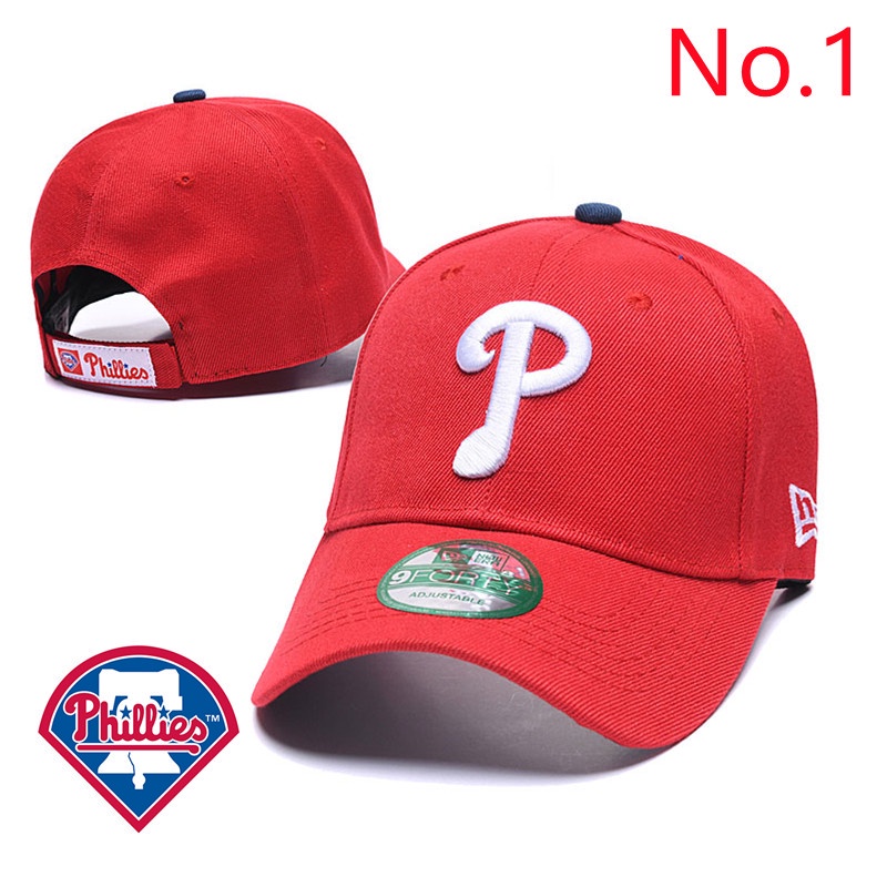 8 款 MLB 費城費城人隊棒球帽平檐帽遮陽帽