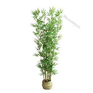 【簡佳宜居】免運 模擬竹子造景假竹子植物室內外裝飾隔斷擋牆盆栽綠植客廳落地景觀