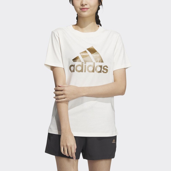 Adidas FOT GFX Tee HY2846 女 短袖 上衣 T恤 亞洲版 運動 訓練 休閒 棉質 舒適 白