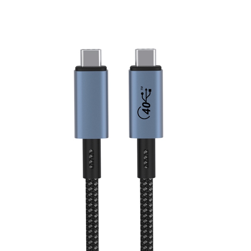 Thunderbolt 4.0 40Gbps USB C 轉 Type C PD 100W 5A 8K@60Hz 快速充