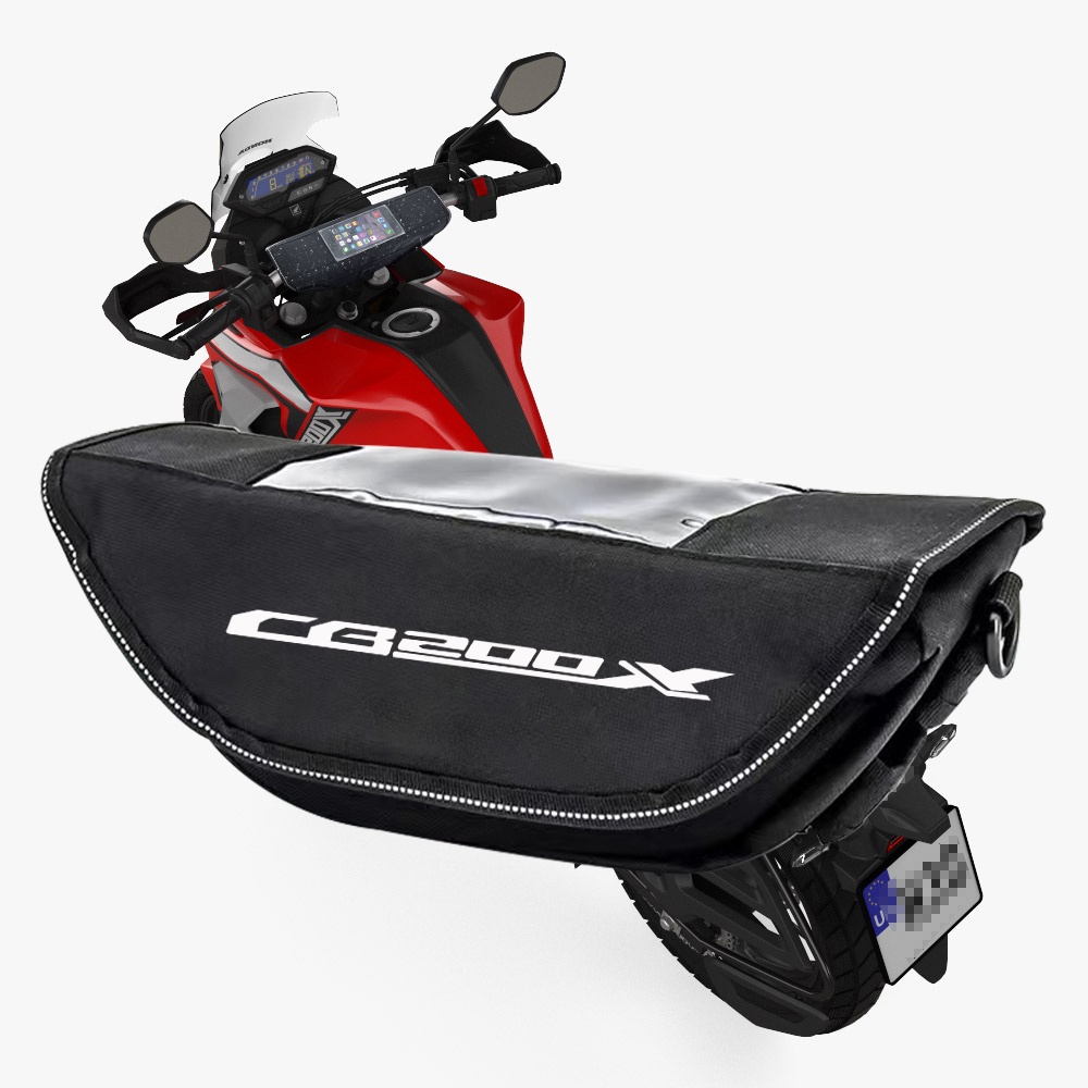 HONDA 適用於本田 CB200X CB200X CB200X 摩托車車把防水包旅行包收納包屏幕 GPS