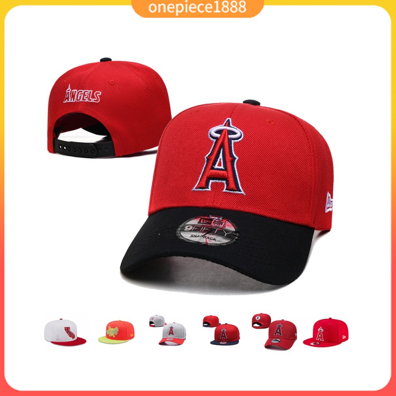 12新款 MLB 洛杉磯天使 Los Angeles Angels 棒球帽 潮帽 男女通用 時尚遮陽帽 防晒帽