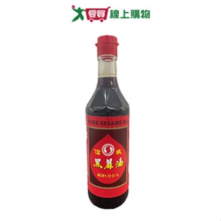 《信成》TW台北信成黑麻油 555G【愛買】