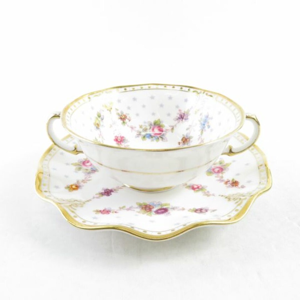 英國 Royal Crown Derby OY CROWN Row SIR. A M杯子 碟 日本直送 二手