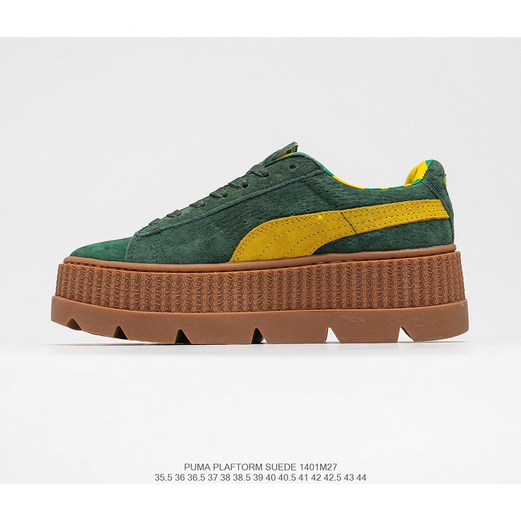 Y3PO PUMA Fenty Creeper 鬆糕厚底 蕾哈娜鞋子 運動增高女鞋 休閒鞋 彪馬女鞋百搭款 女神鬆糕鞋