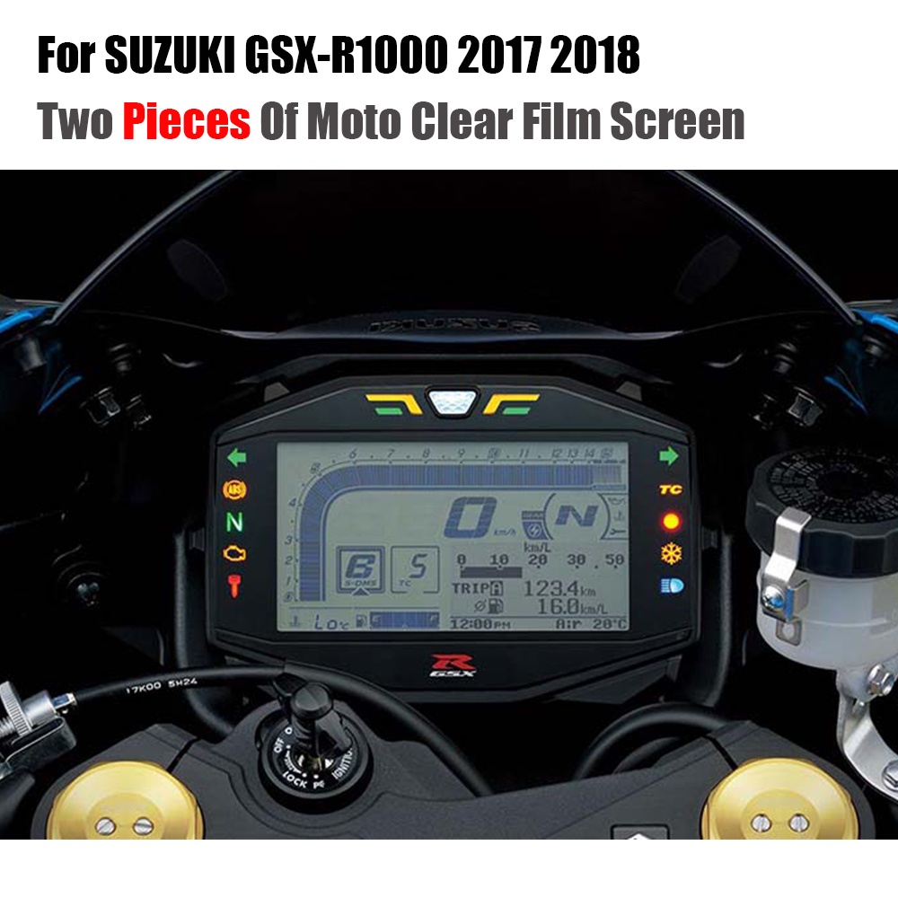 SUZUKI 熱賣集群防刮保護膜屏幕保護膜 TPU 適用於鈴木 GSXR1000 GSXR 1000 GSX-R1000